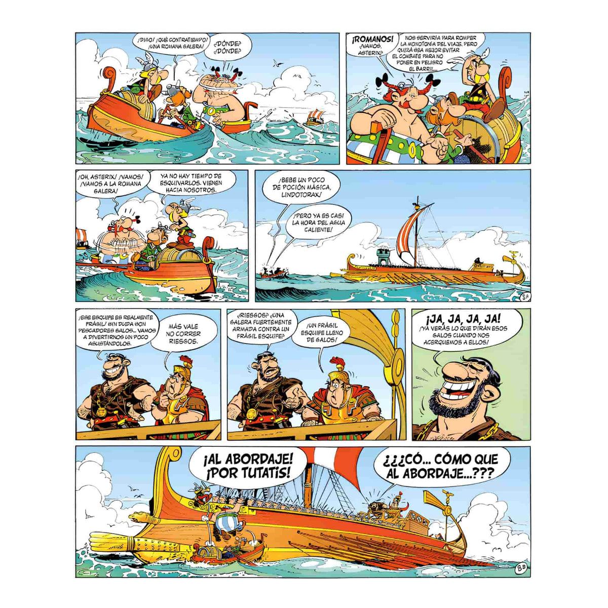 Asterix 08 - Asterix En Bretaña - Goscinny y Uderzo