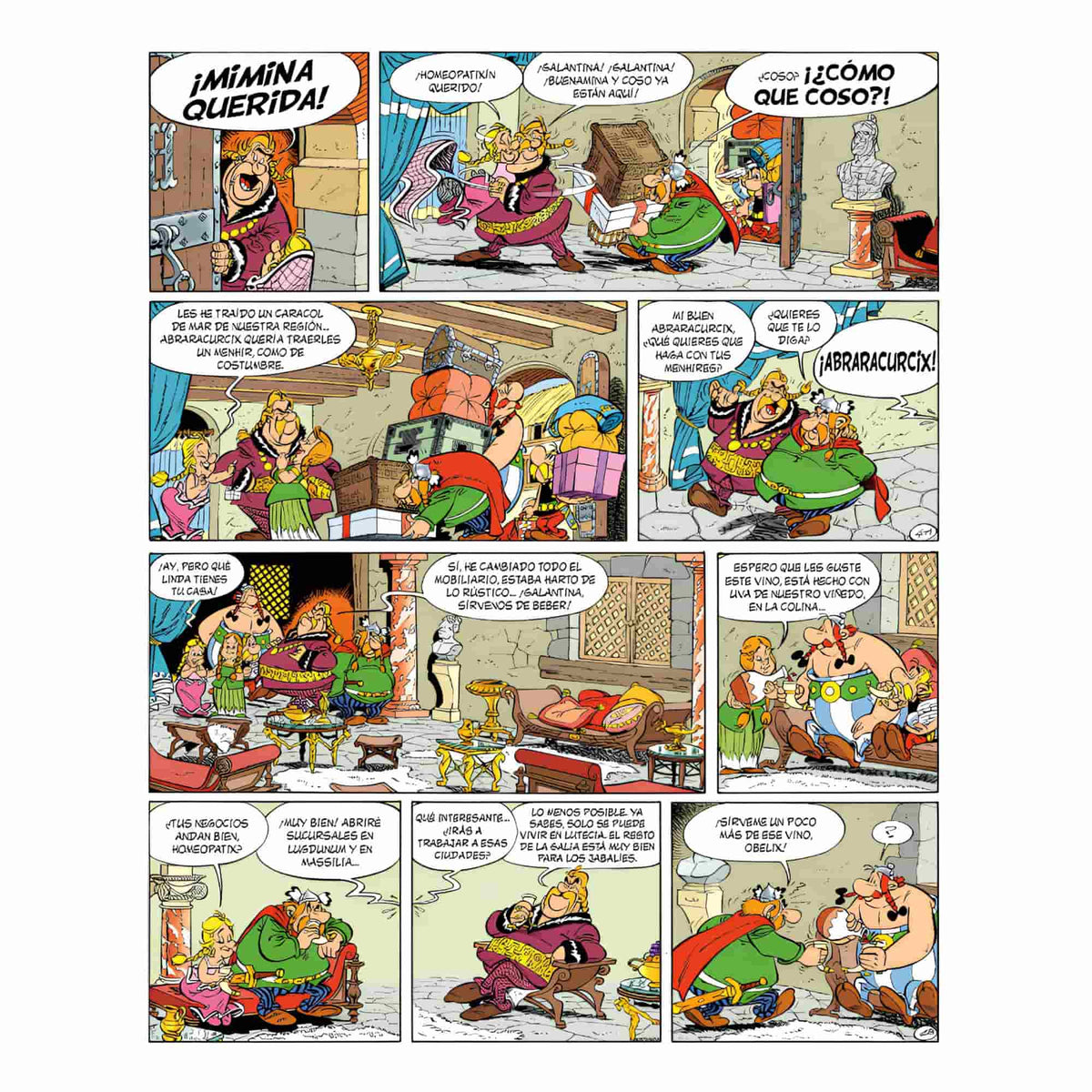 Asterix 17 - La Residencia De Los Dioses - Goscinny y Uderzo