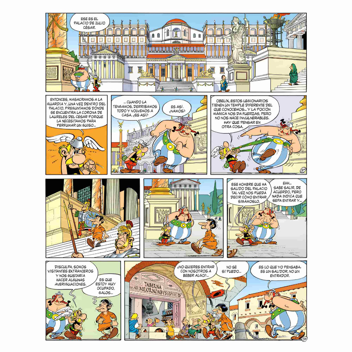 Asterix 18 - Los Laureles Del César - Goscinny y Uderzo