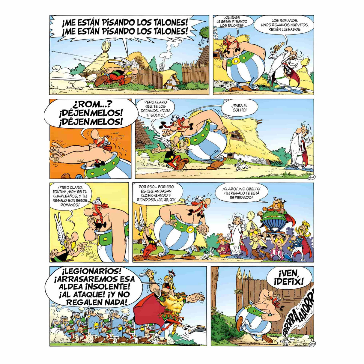 Asterix 23 - Obelix Y Compañía - Goscinny y Uderzo