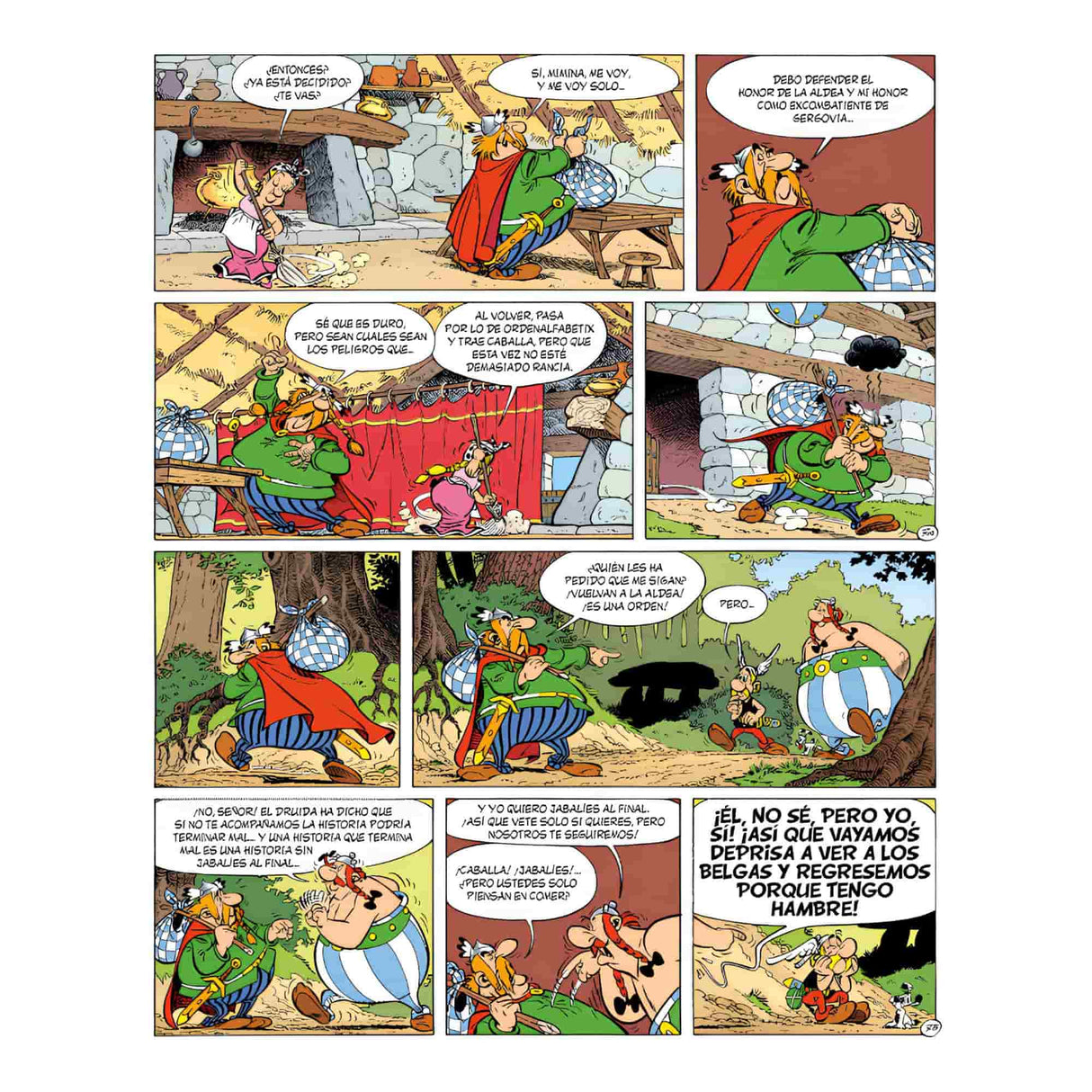 Asterix 24 - En Bélgica - Goscinny y Uderzo