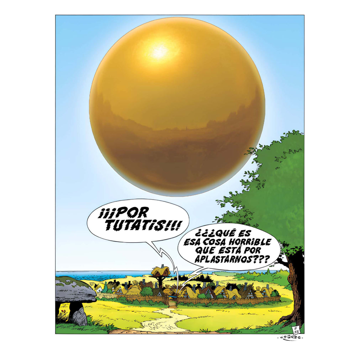 Asterix 33 - El Cielo Se Cae Sobre Su Cabeza - Goscinny y Uderzo
