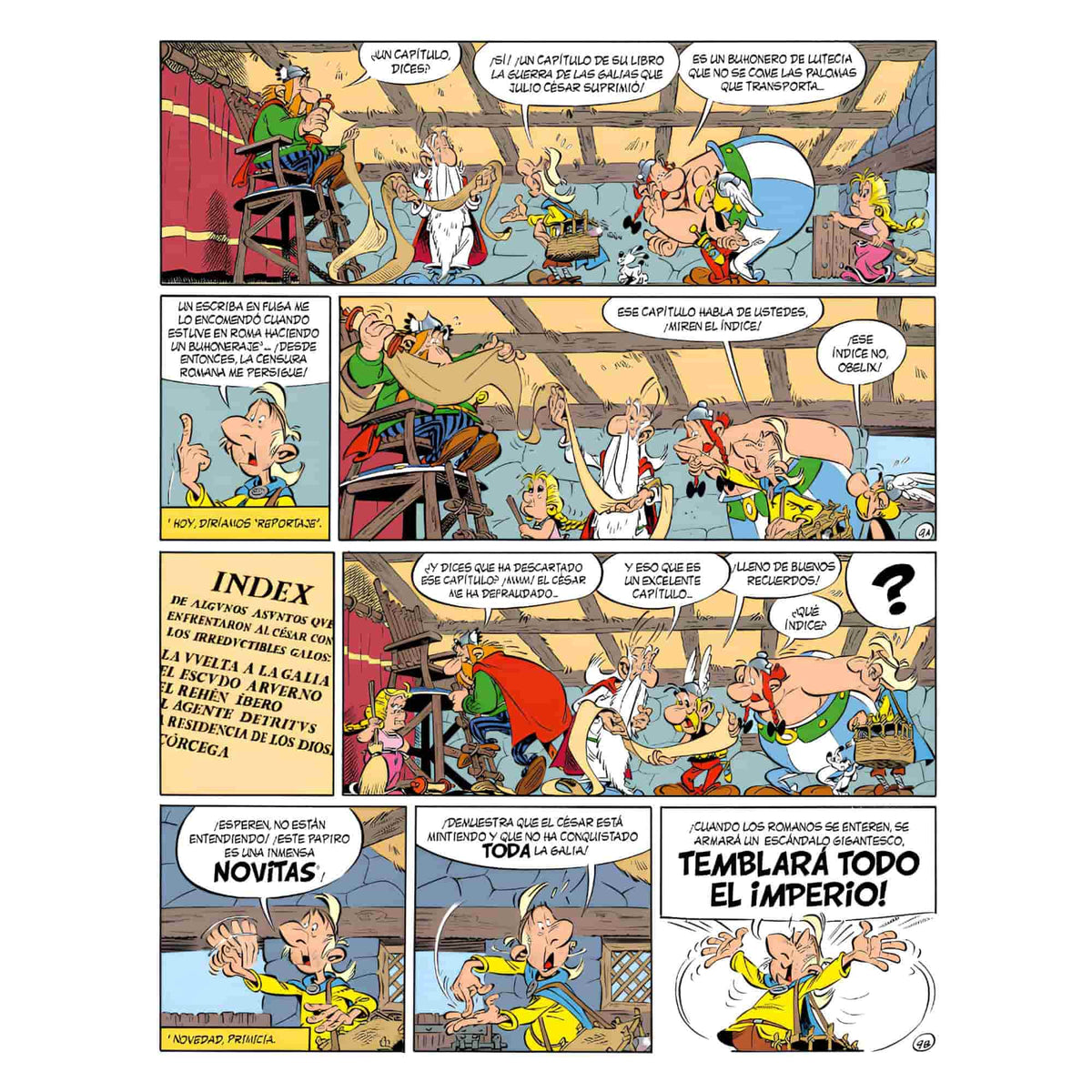 Asterix 36 - El Papiro Del César - Goscinny y Uderzo