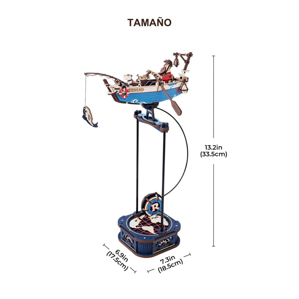 Rokr Gravity Swing - Puzzle 3D Ocean Fisher