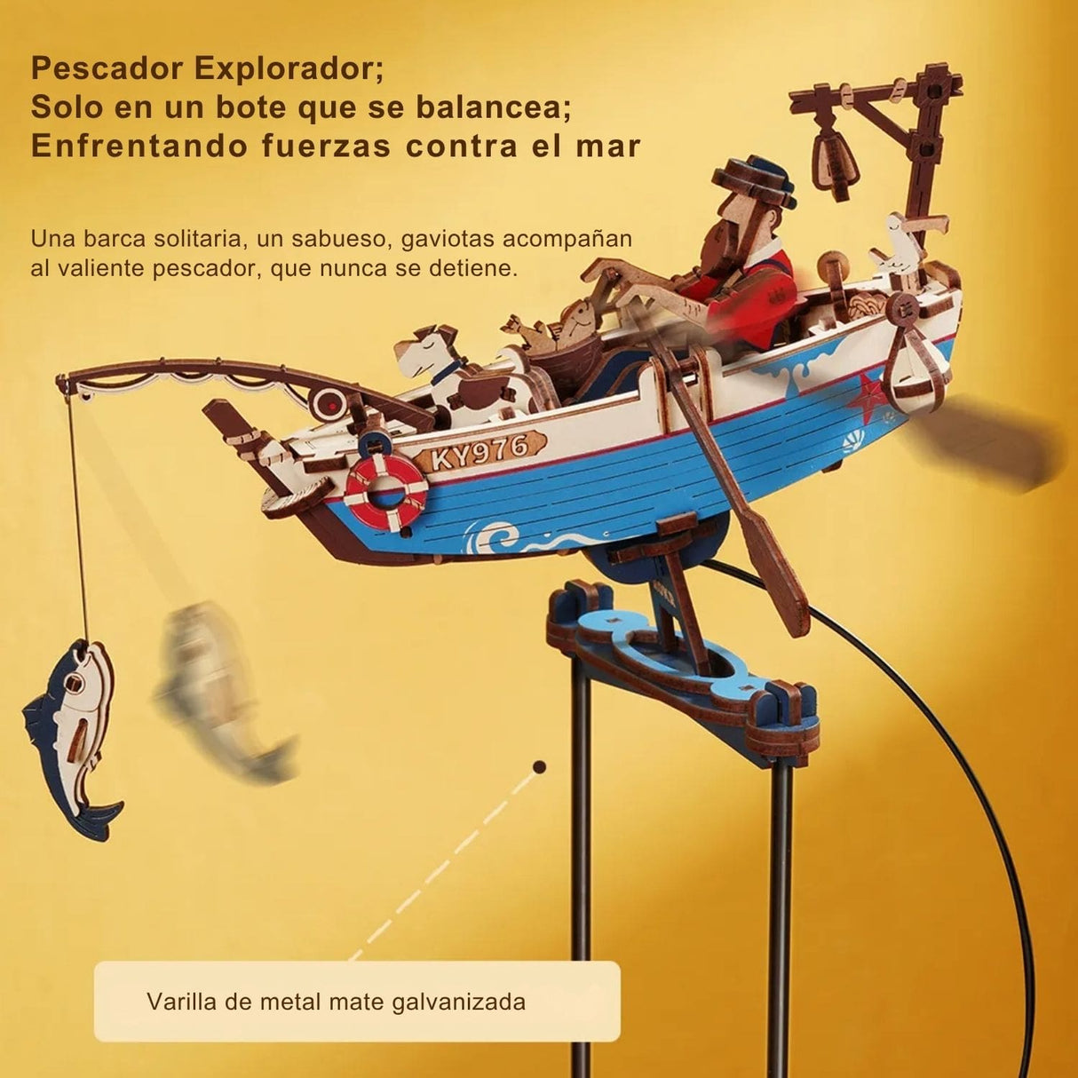 Rokr Gravity Swing - Puzzle 3D Ocean Fisher