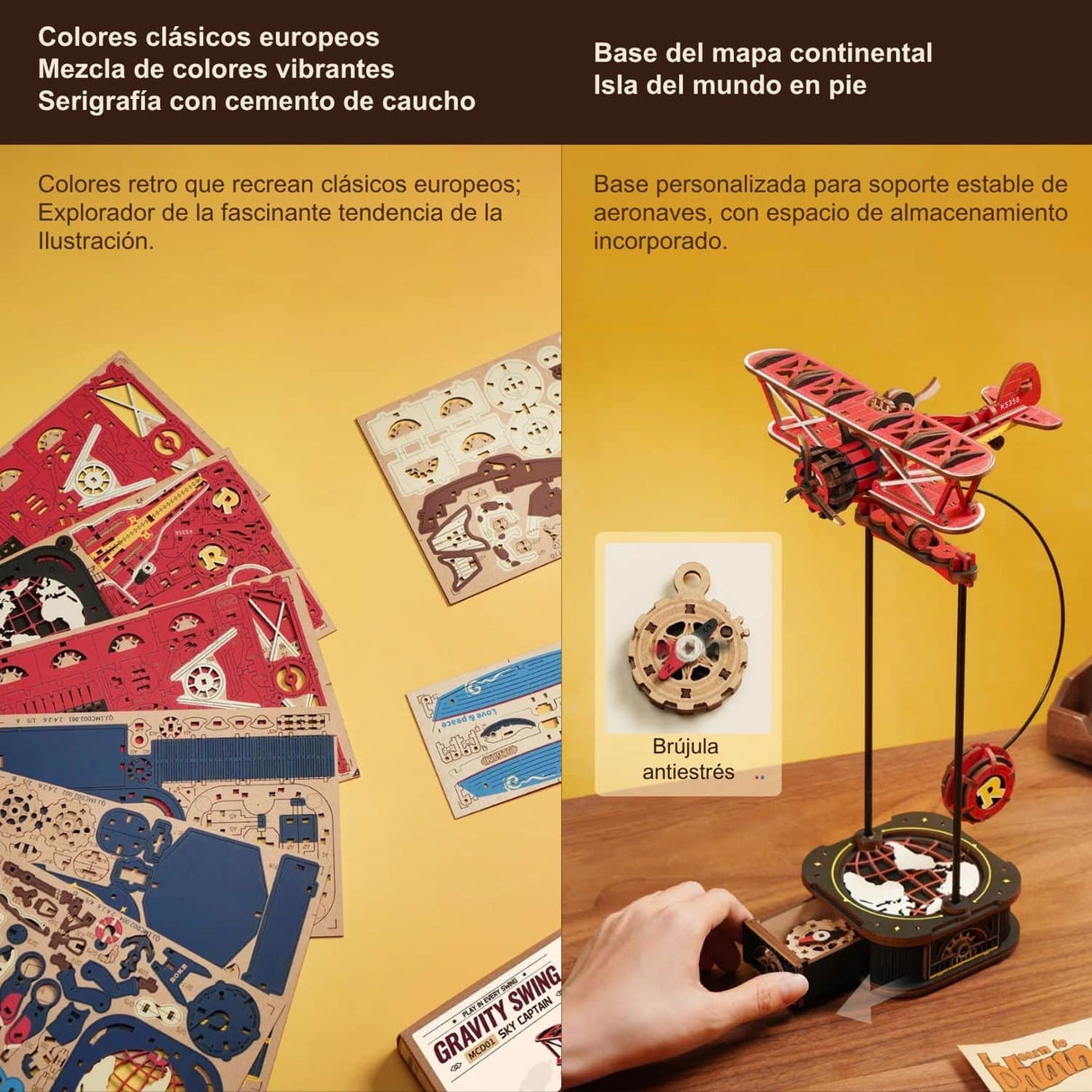 Rokr Gravity Swing - Puzzle 3D Sky Captain