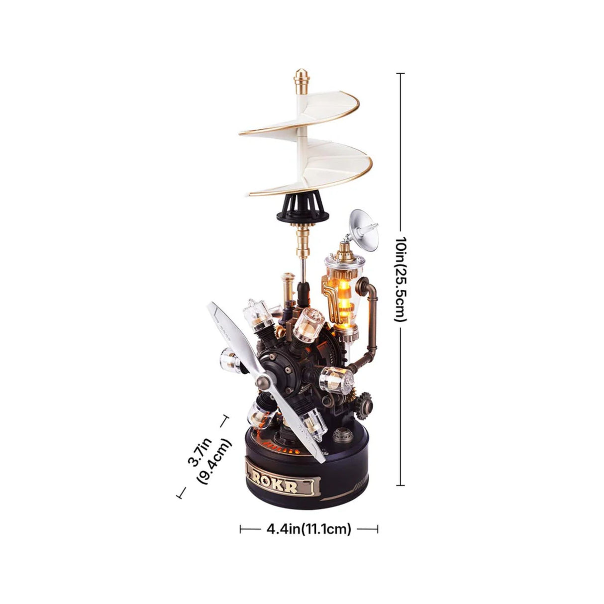Rokr Industrial City Series - Puzzle 3D Da Vinci Helicopter