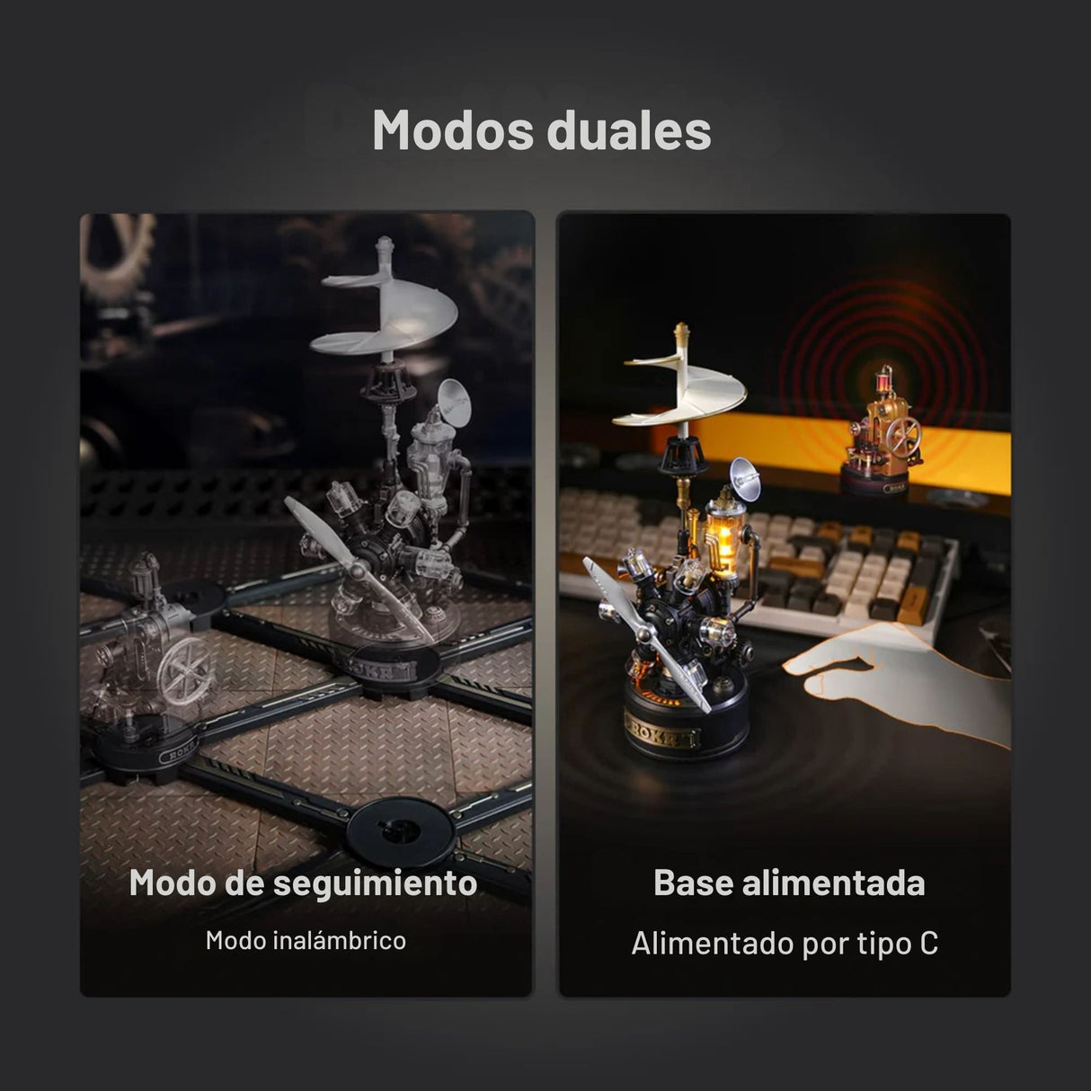 Rokr Industrial City Series - Puzzle 3D Morse Telegraph