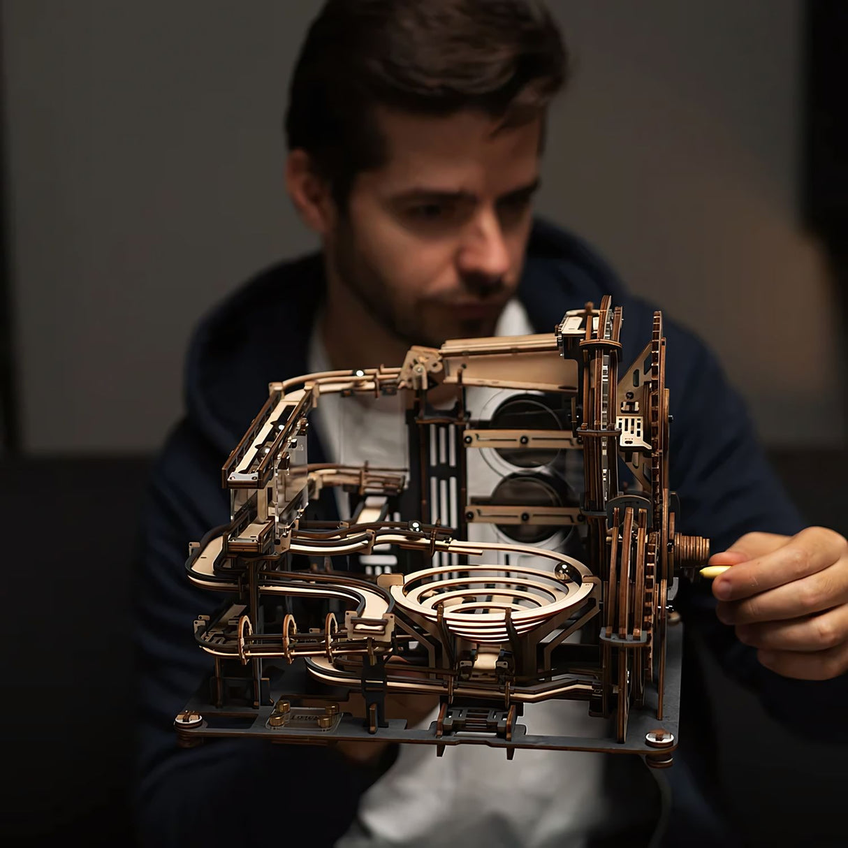 Rokr Marble Run - Puzzle 3D Marble Night City