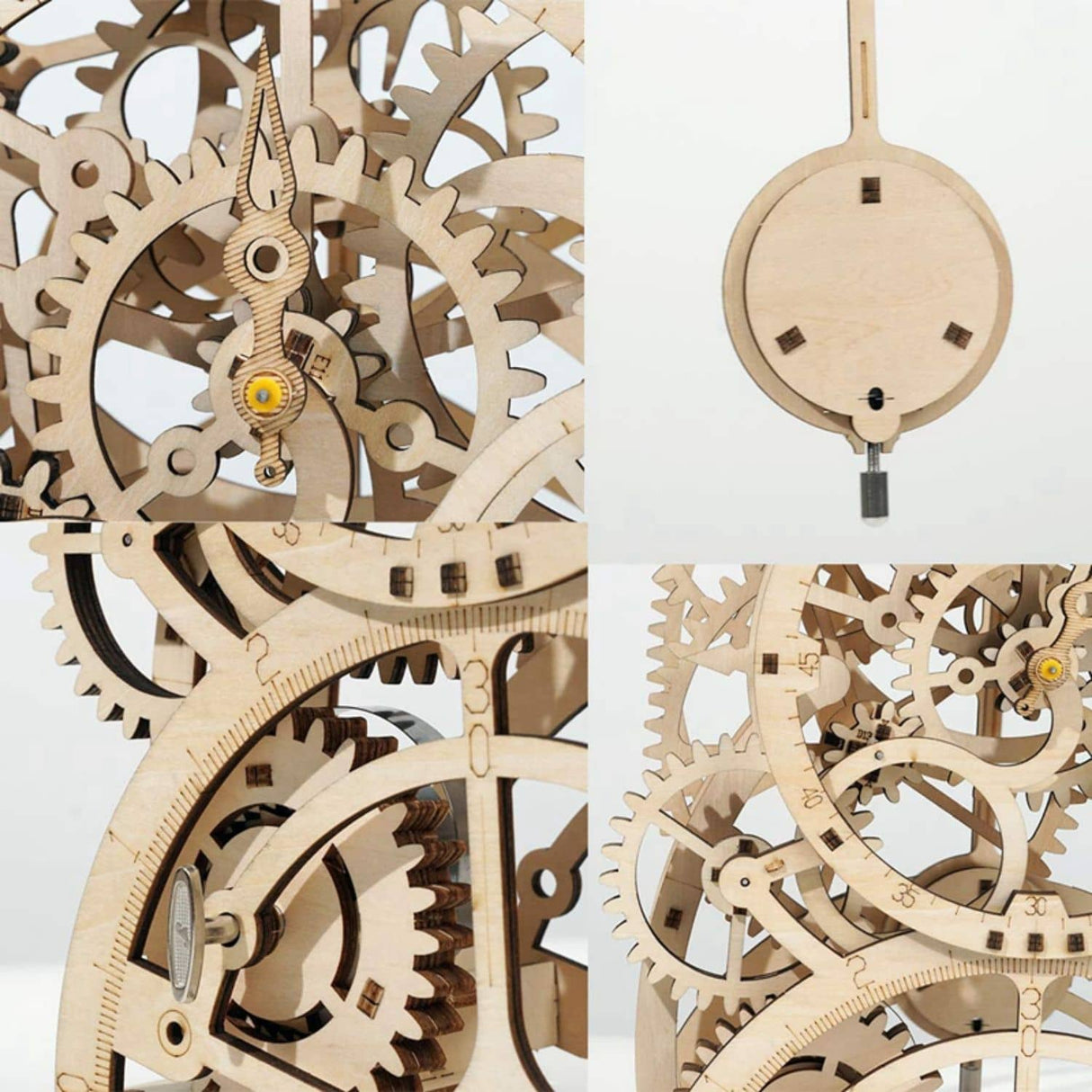 Rokr Mechanical Gears - Puzzle 3D Pendulum Clock Reloj de Péndulo