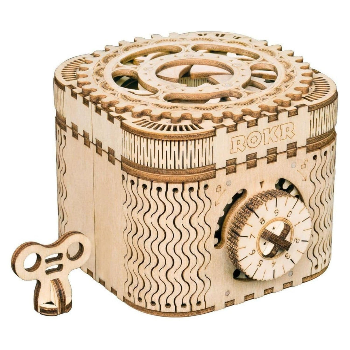 Rokr Mechanical Gears - Puzzle 3D Treasure Box Caja del Tesoro