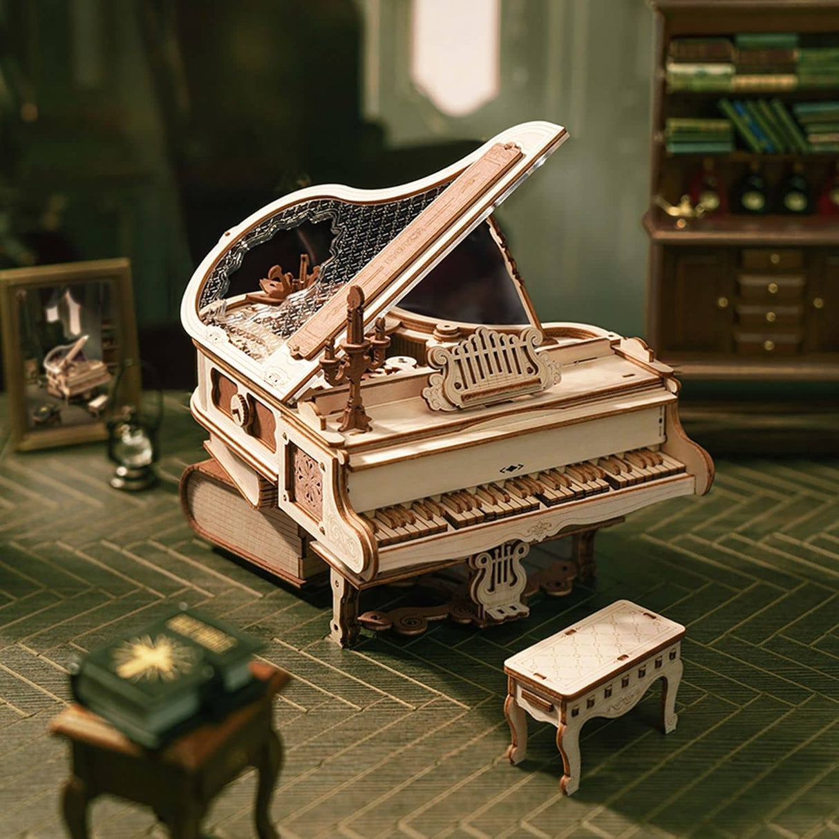 Rokr Mechanical Music Box - Puzzle 3D Magic Piano