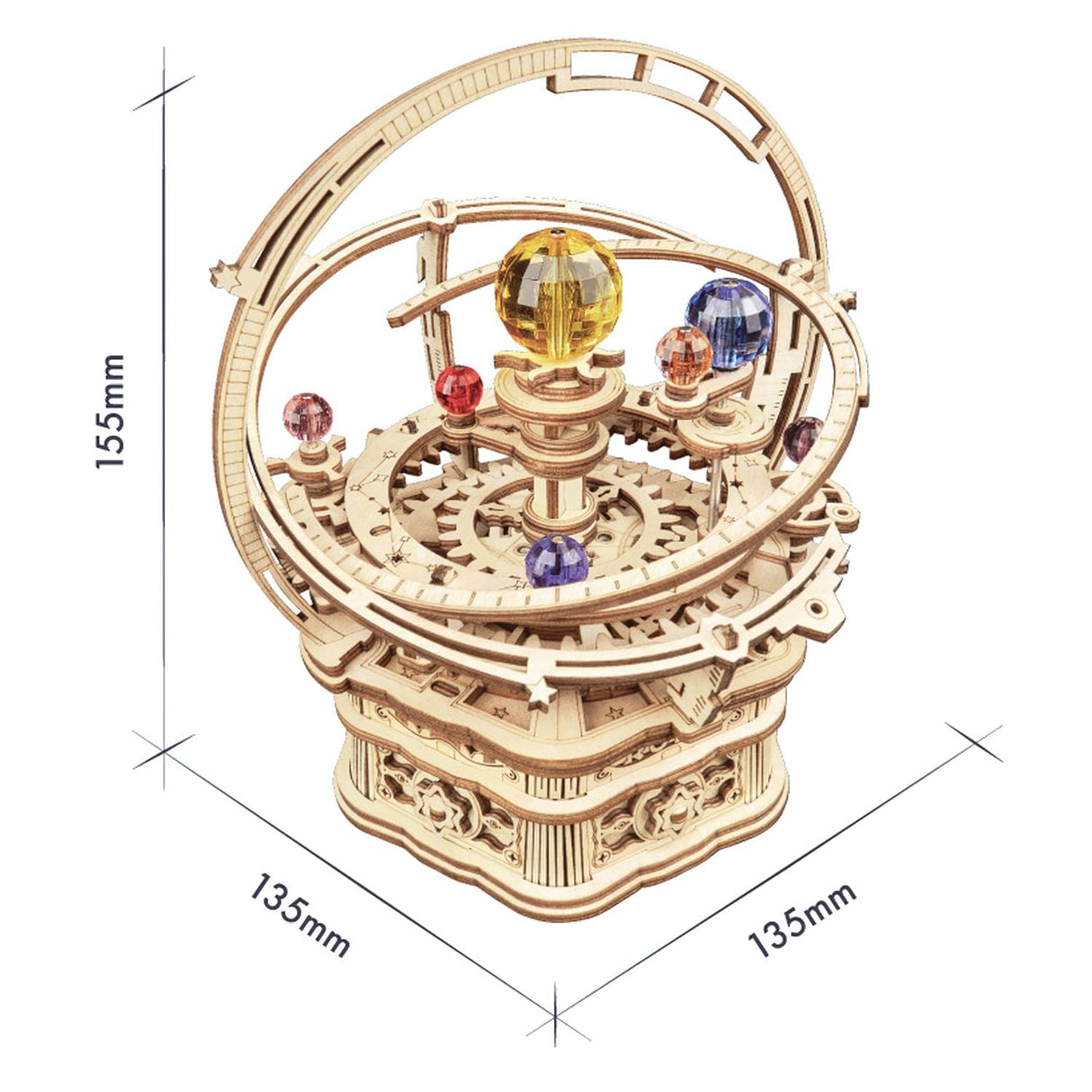 Rokr Mechanical Music Box - Puzzle 3D Starry Night