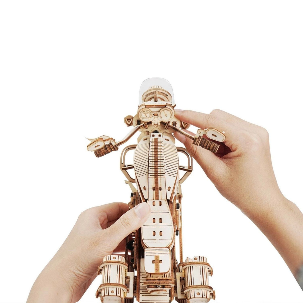 Rokr - Puzzle 3D Cruiser Motorcycle Moto Clásica