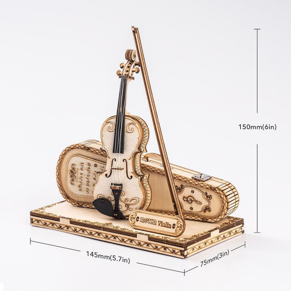 Rokr - Puzzle 3D Violin Capriccio