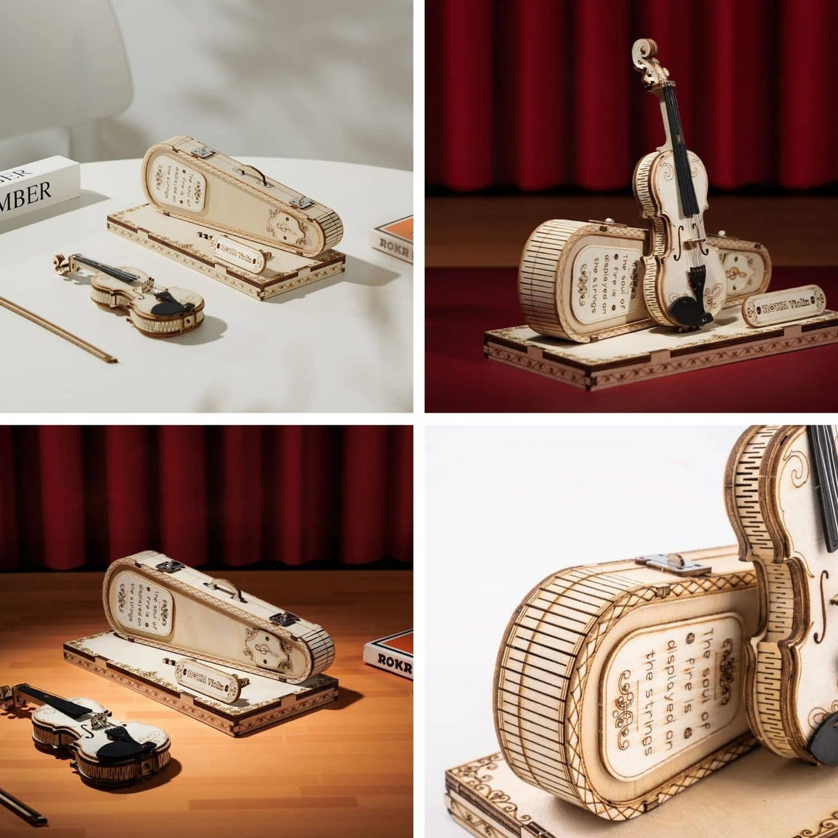 Rokr - Puzzle 3D Violin Capriccio