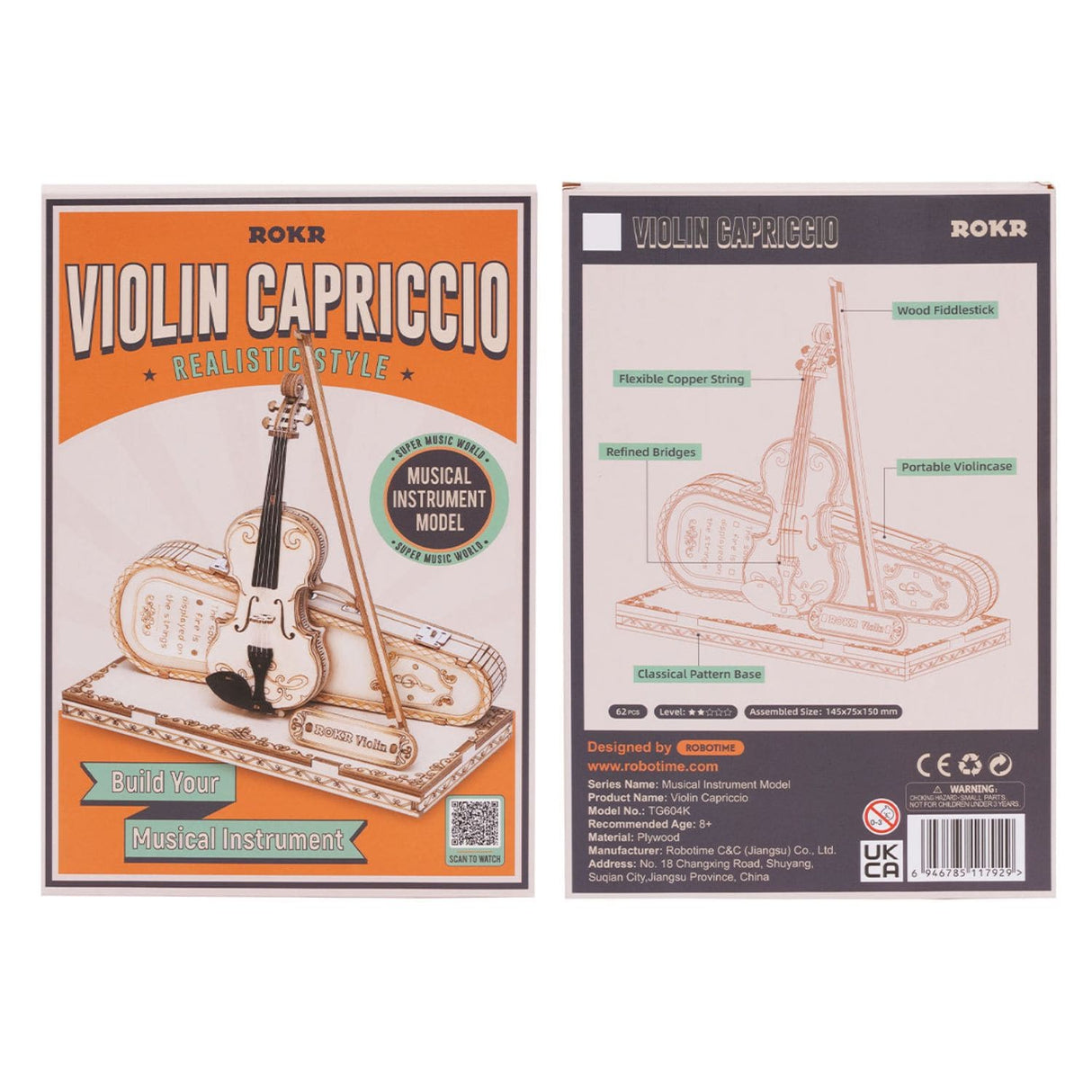Rokr - Puzzle 3D Violin Capriccio