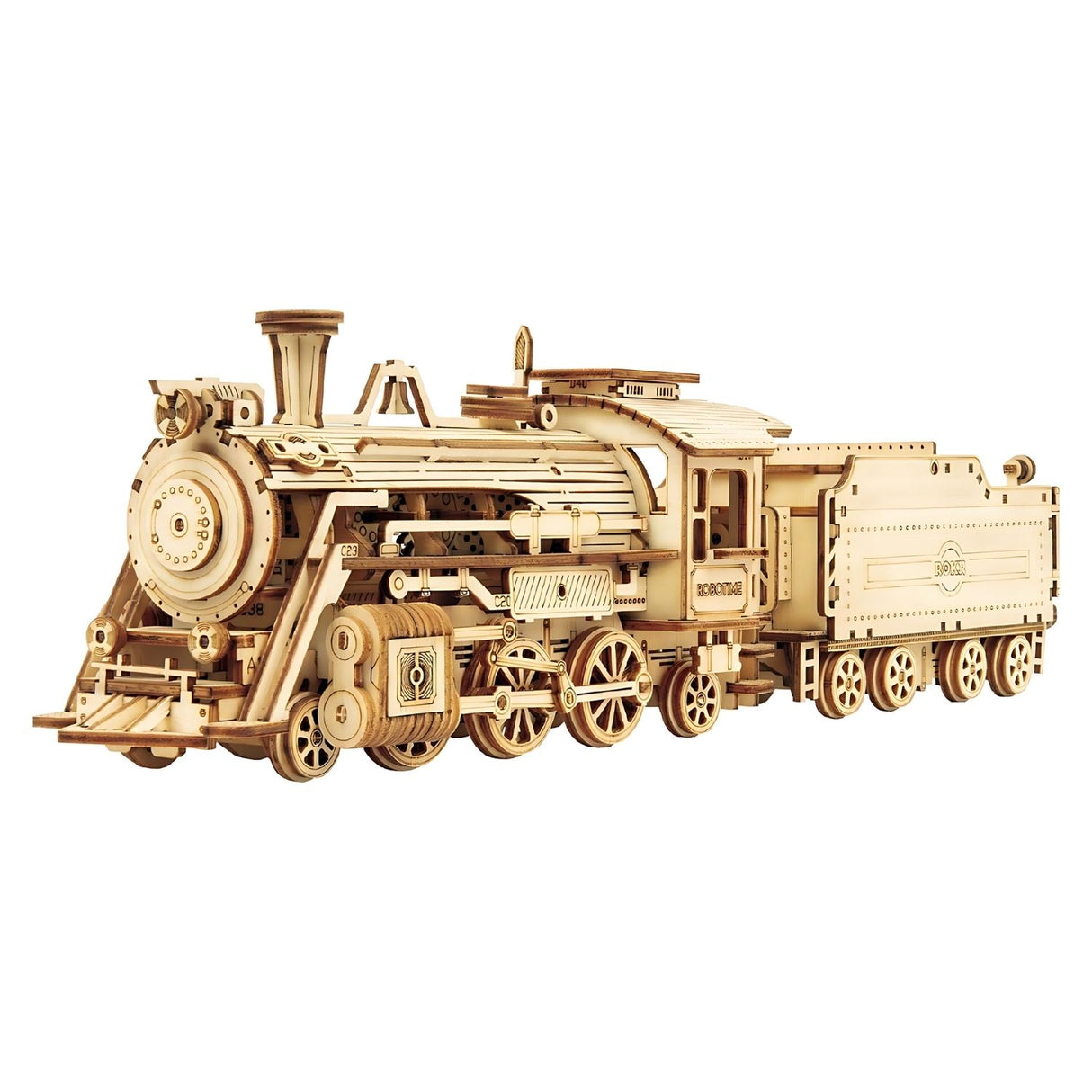 Rokr Scale Model Vehicle - Puzzle 3D Tren Prime Steam Express
