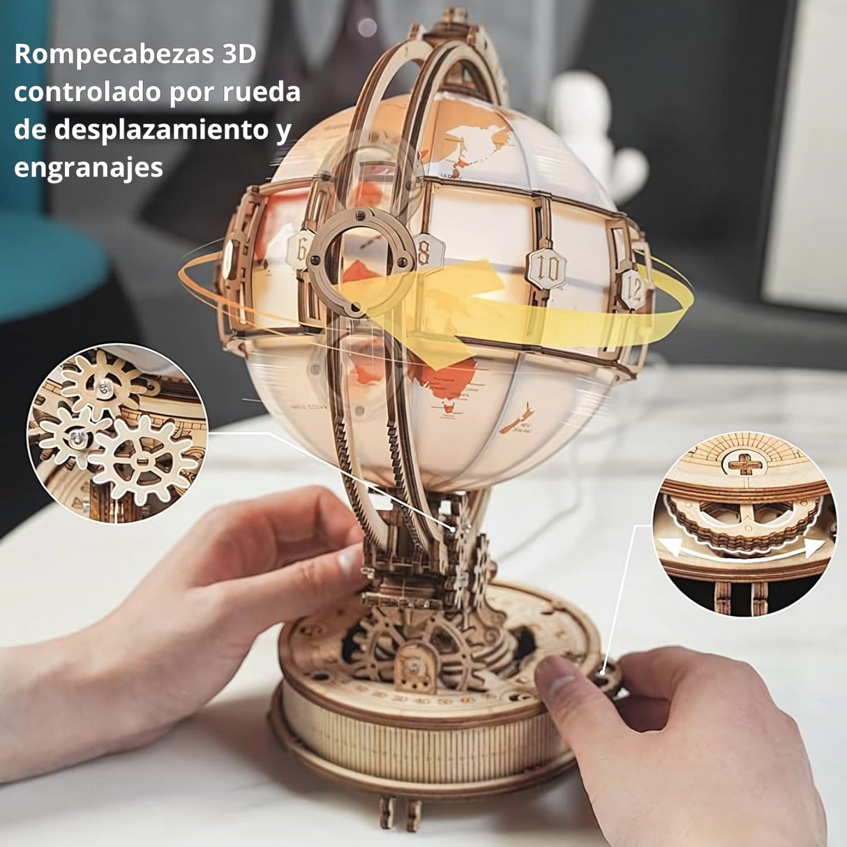 Rokr Universe Discovery - Puzzle 3D Luminous Globe