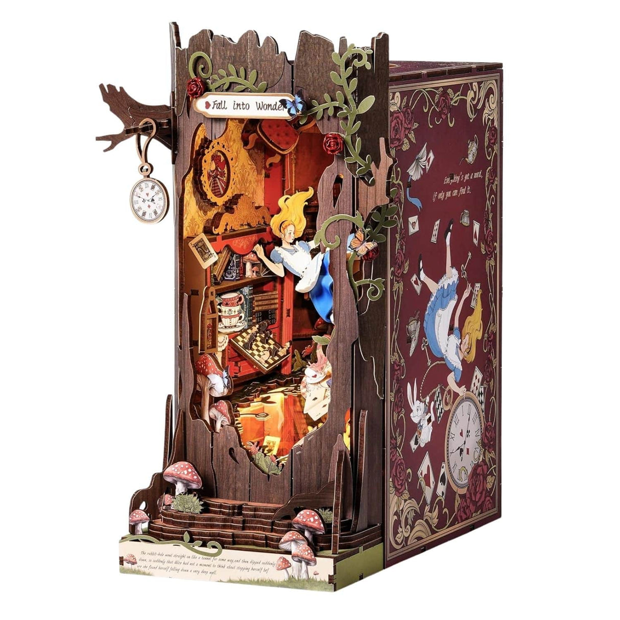 Rolife Booknook & Wonderland - Separador de Libros Fall into Wonder