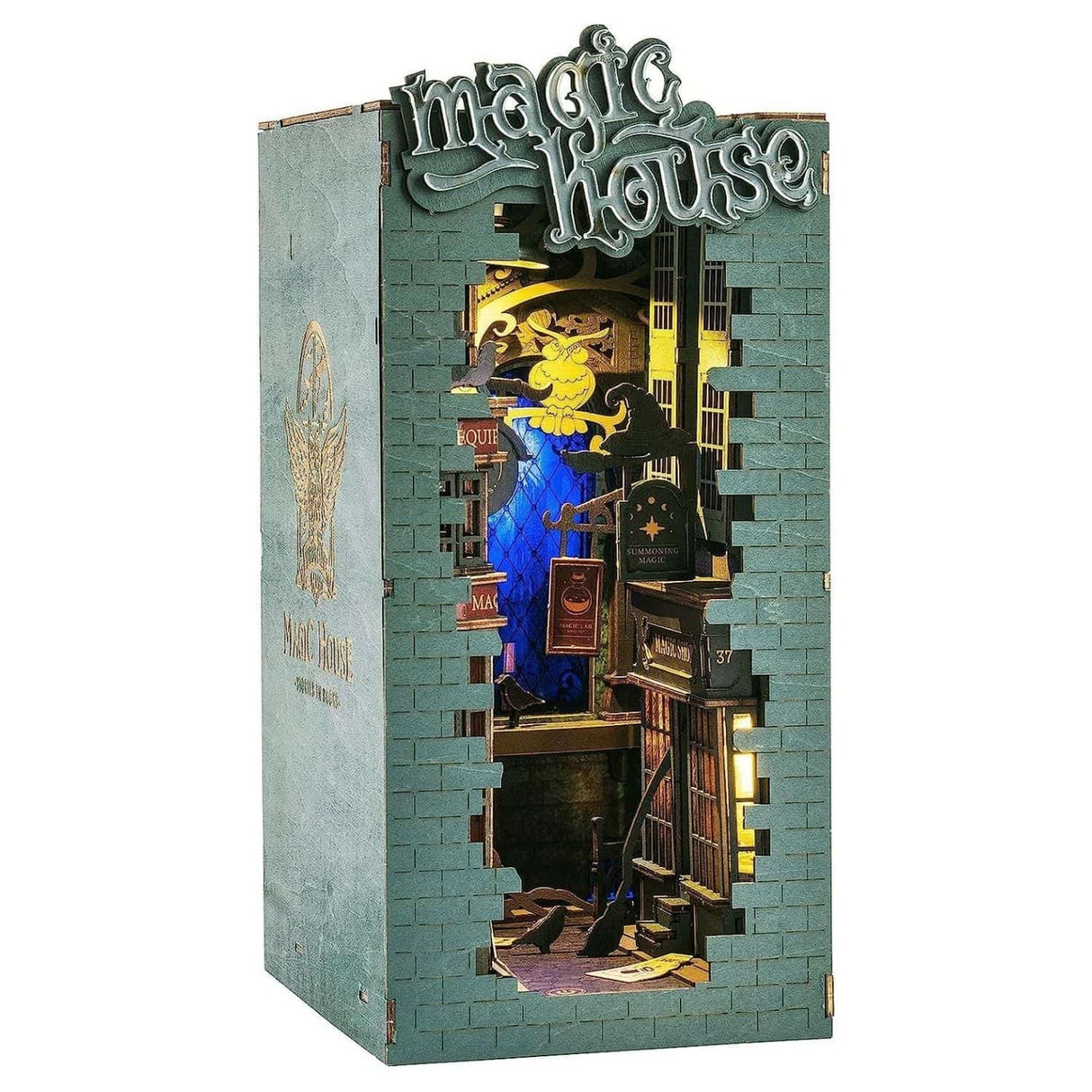 Rolife Booknook & Wonderland - Separador de Libros Magic House