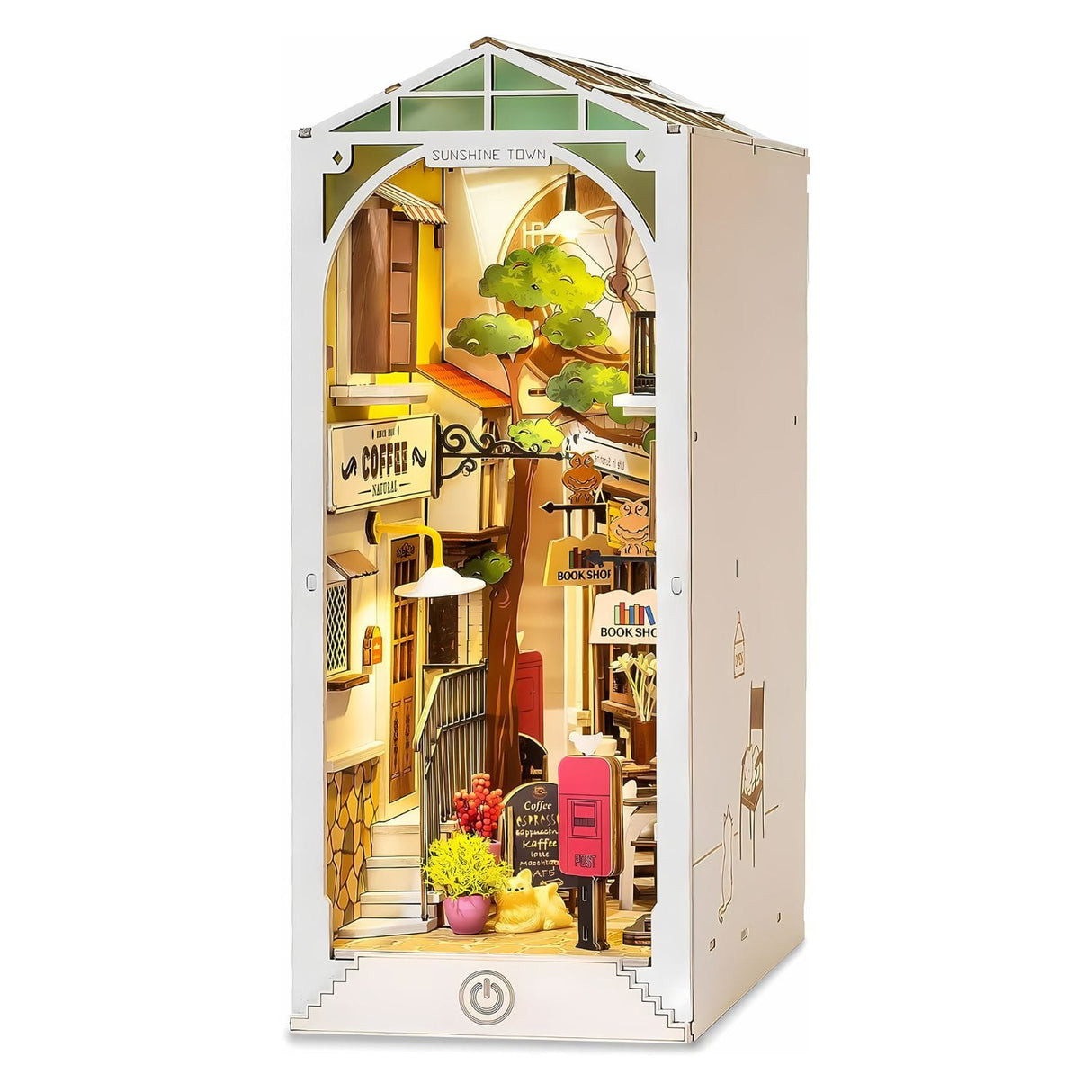 Rolife Booknook & Wonderland - Separador de Libros Sunshine Town