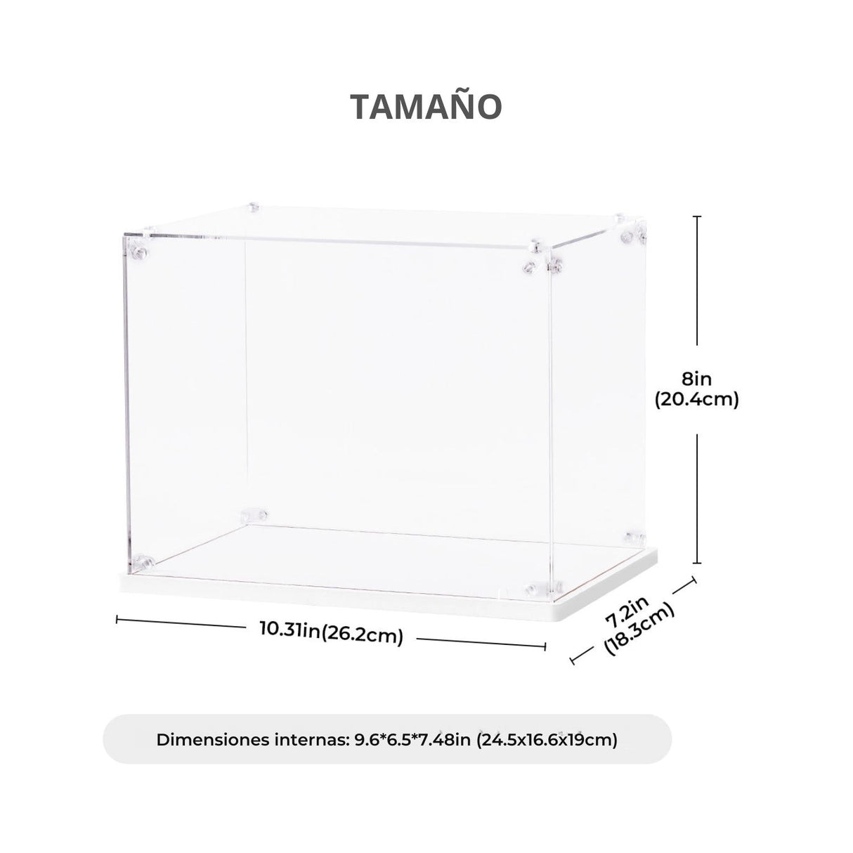 Rolife - Caja Exhibidora Creation Set Display Box para Miniaturas