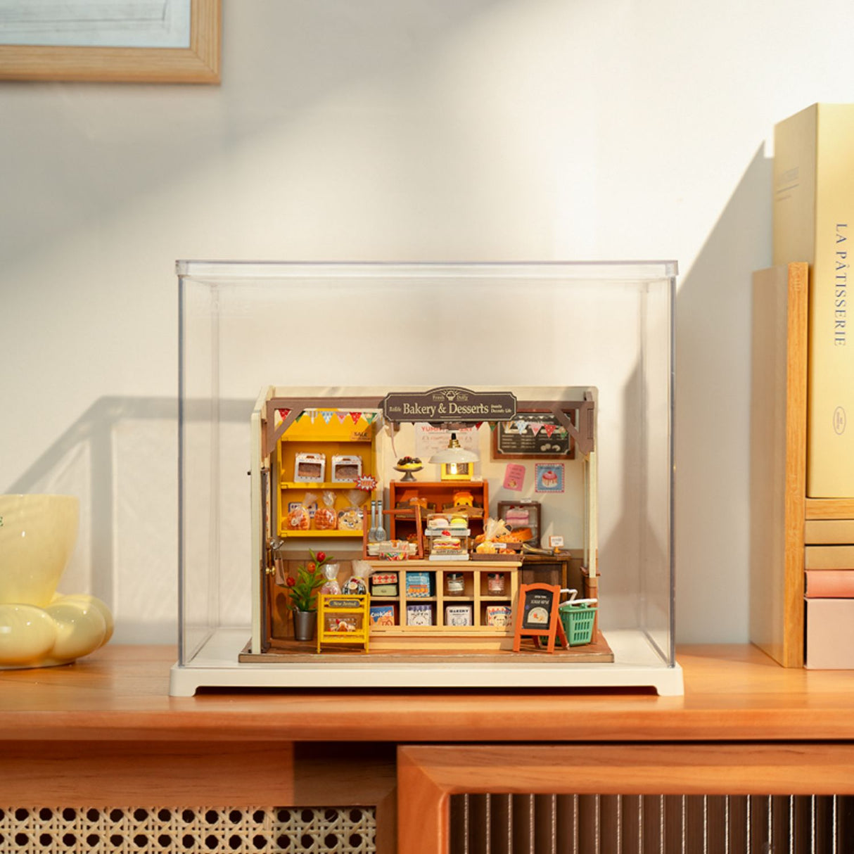 Rolife - Caja Exhibidora Crystal Clear para Miniaturas