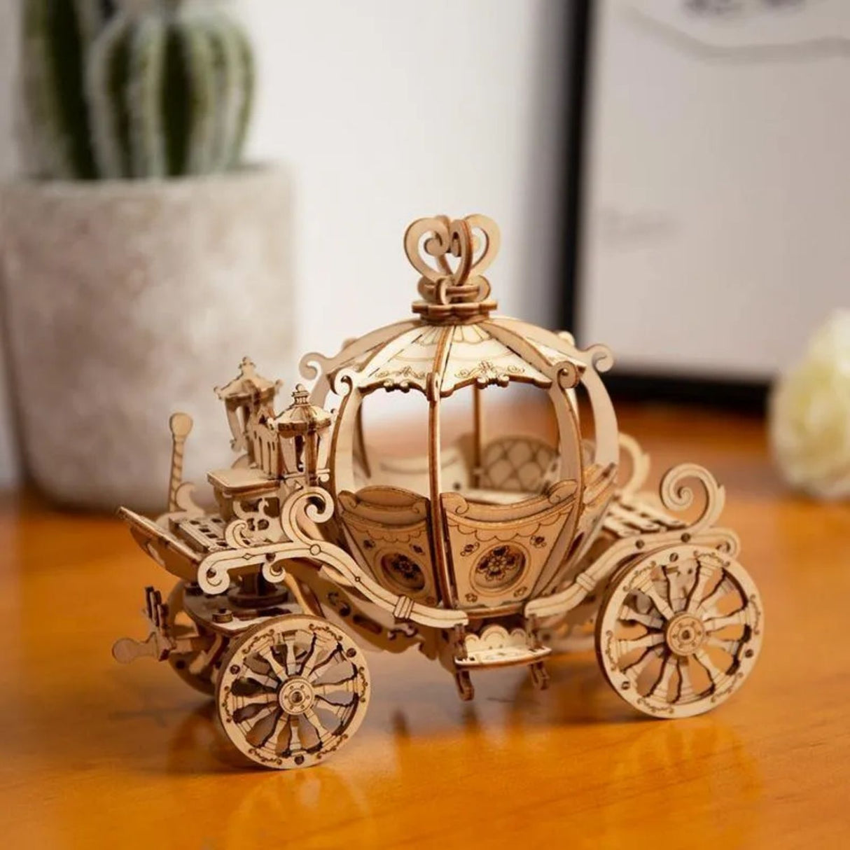Rolife Classical - Puzzle 3D Carruaje Calabaza Pumpkin Cart
