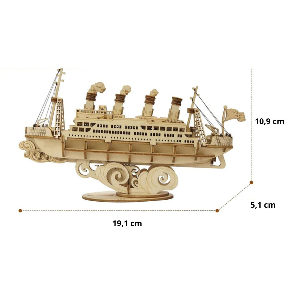 Rolife Classical - Puzzle 3D Crucero Cruise Ship