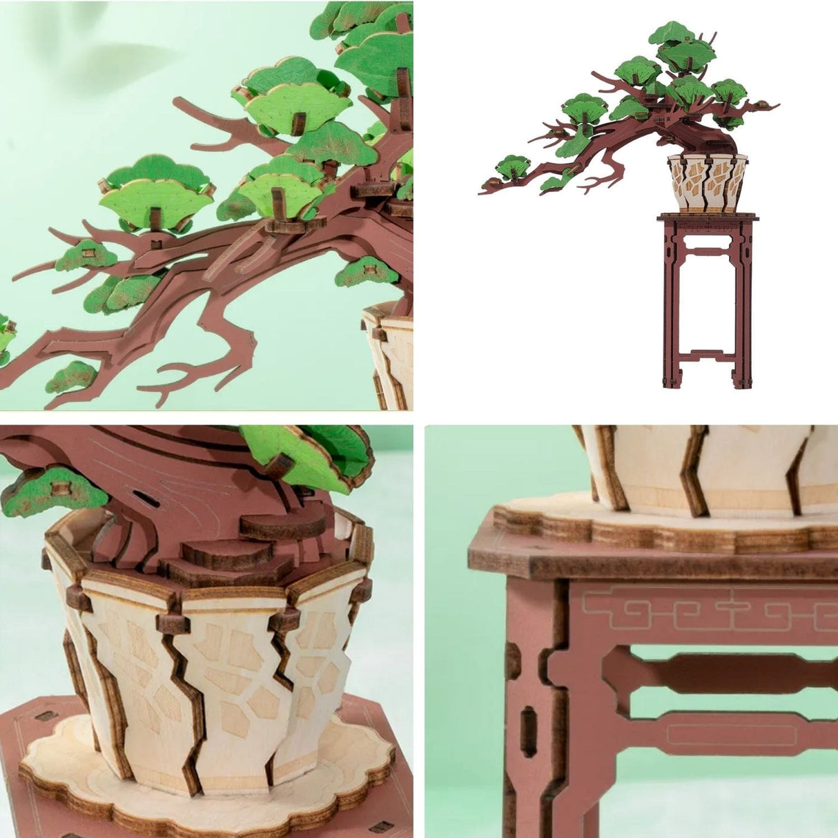 Rolife Classical - Puzzle 3D Evergreen Pine Bonsai