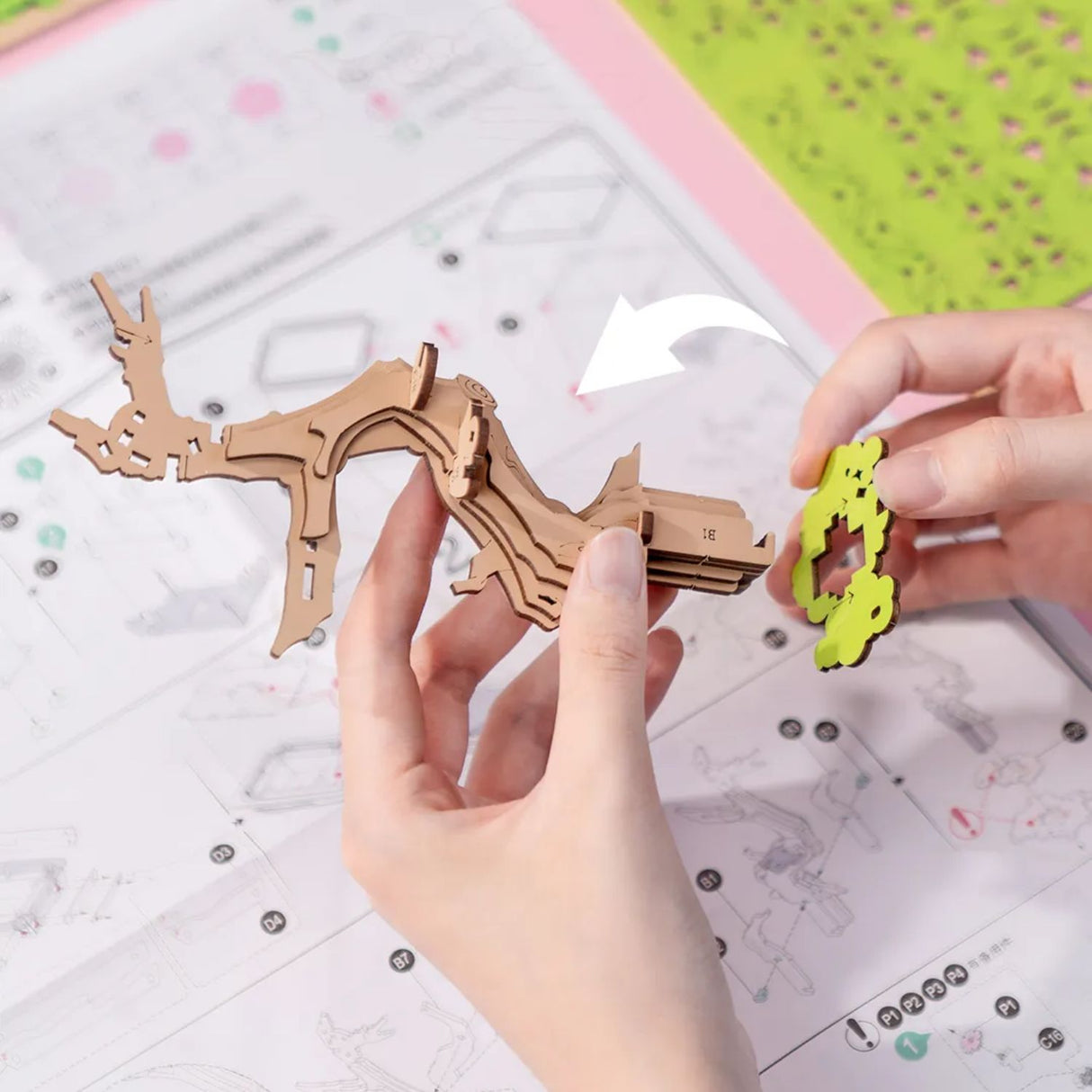 Rolife Classical - Puzzle 3D Evergreen Pine Bonsai