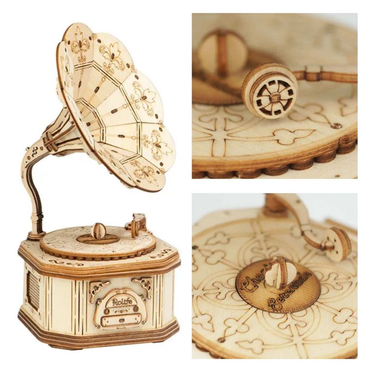 Rolife Classical - Puzzle 3D Gramófono