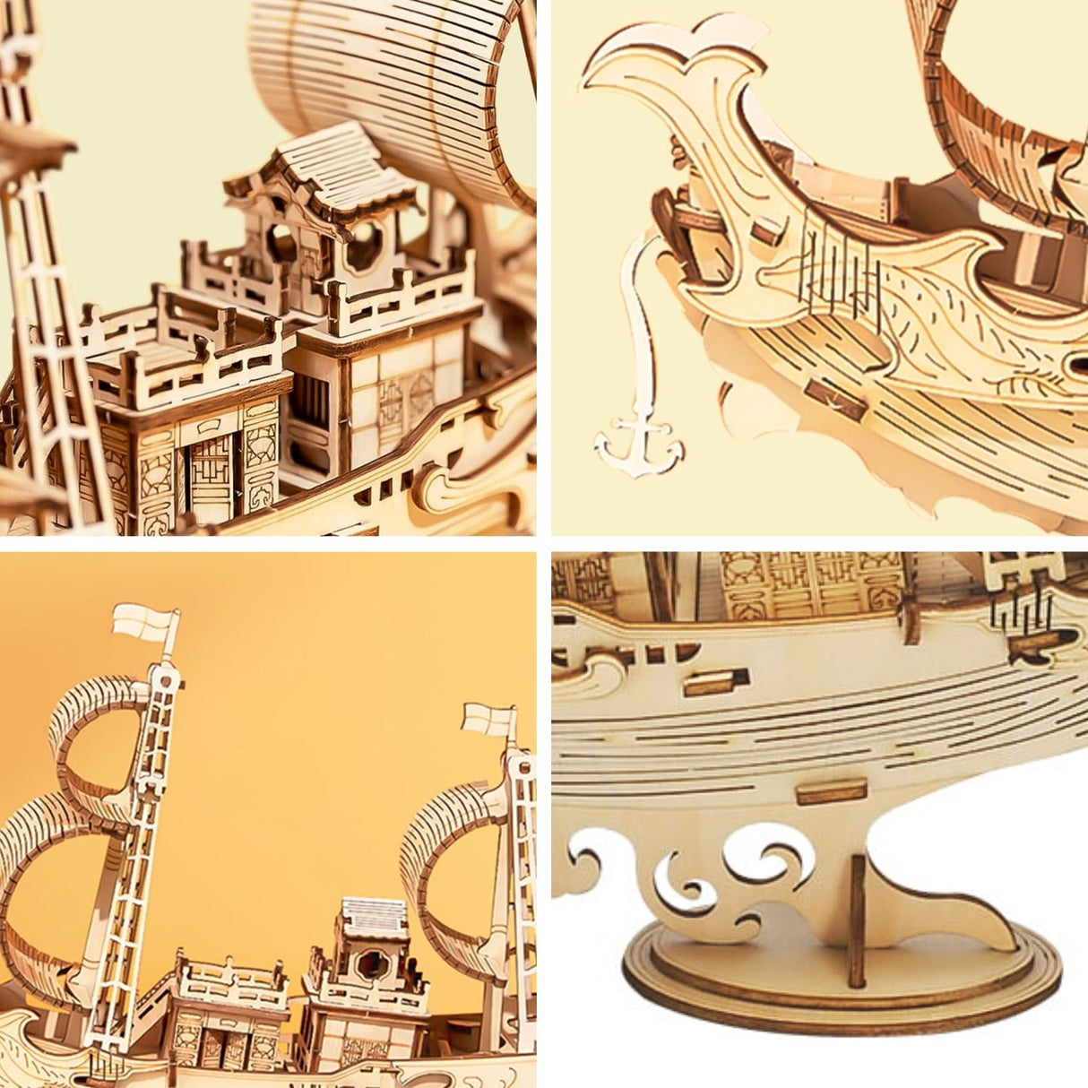 Rolife Classical - Puzzle 3D Japanese Diplomatic Ship