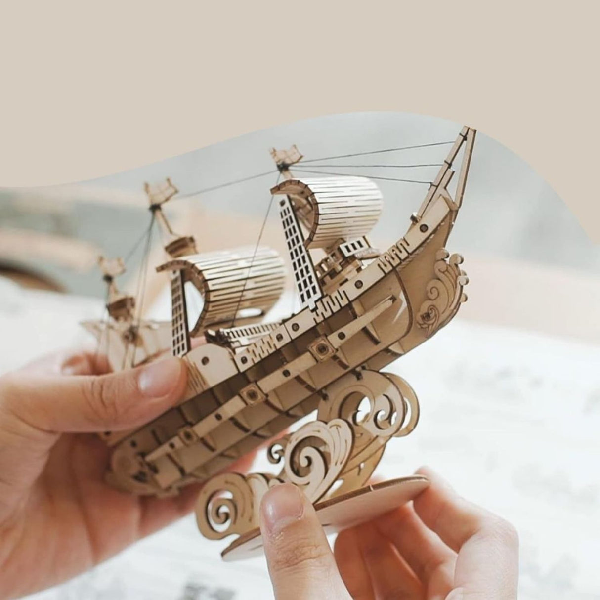 Rolife Classical - Puzzle 3D Japanese Diplomatic Ship