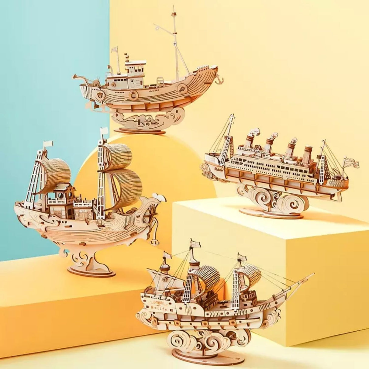 Rolife Classical - Puzzle 3D Japanese Diplomatic Ship
