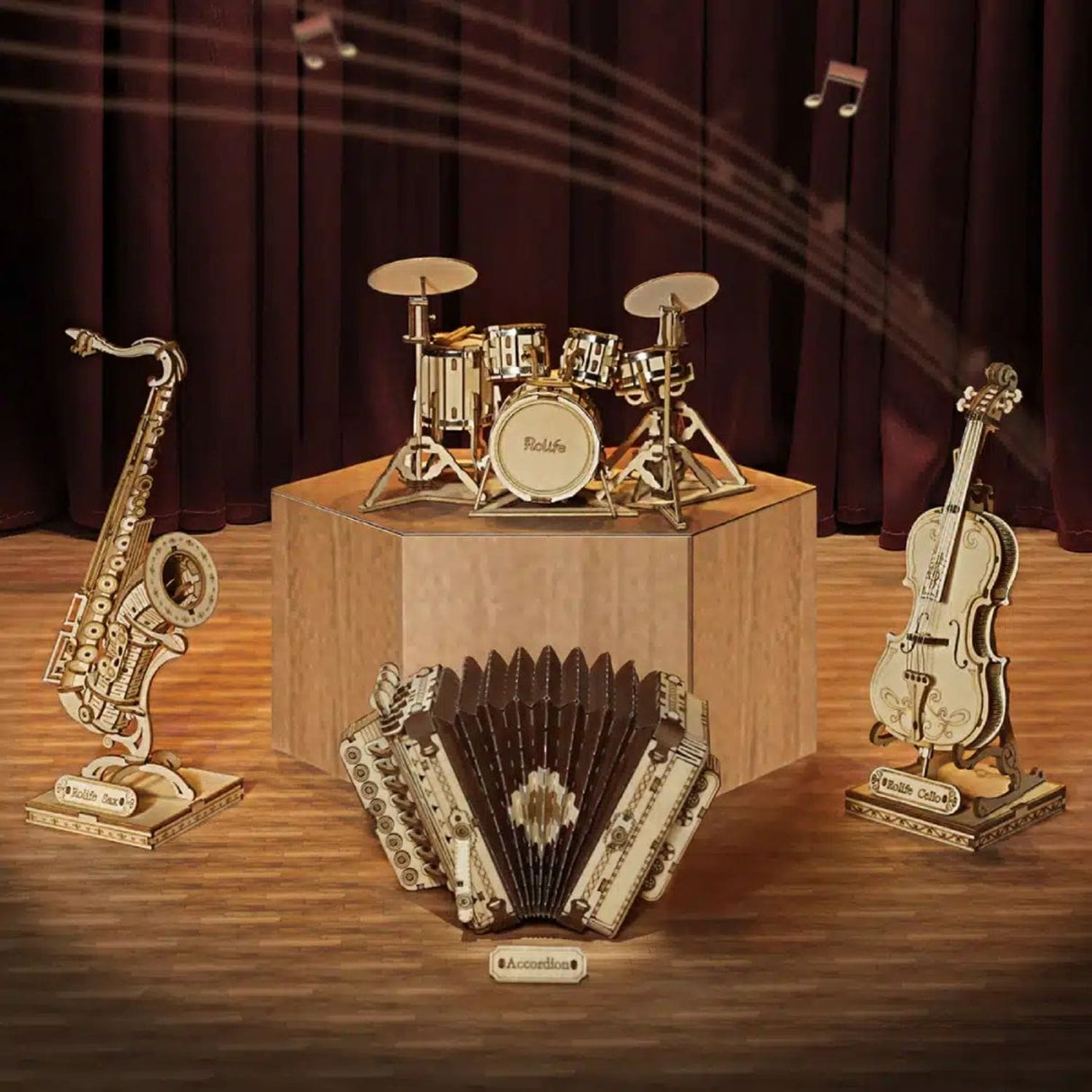 Rolife Classical - Puzzle 3D Saxophone