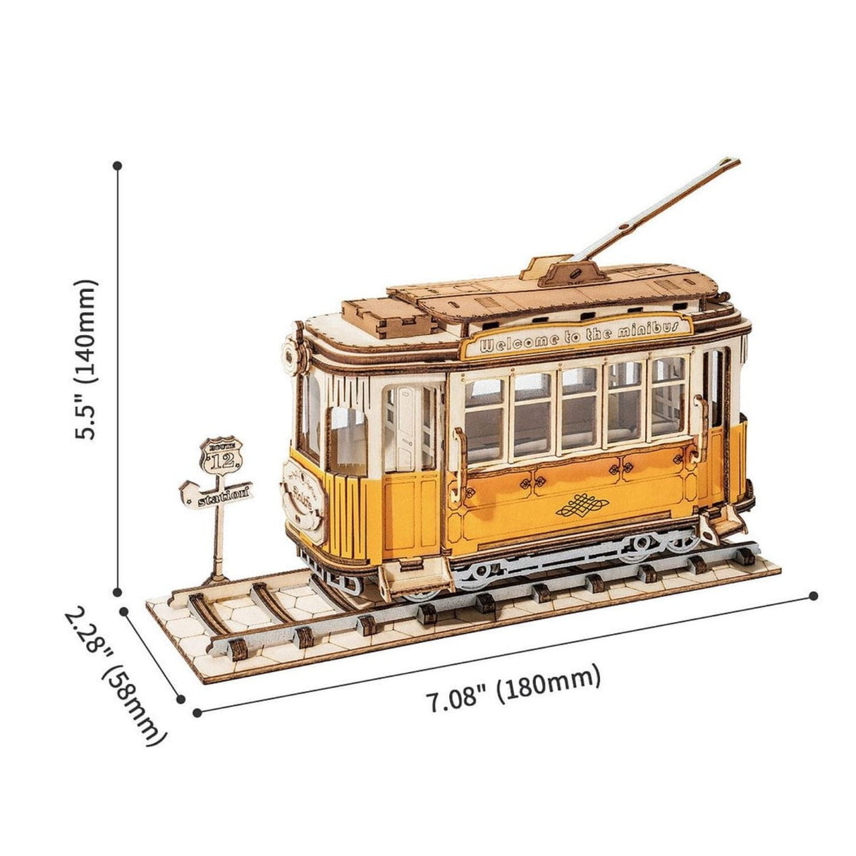 Rolife Classical - Puzzle 3D Tranvía Tramcar