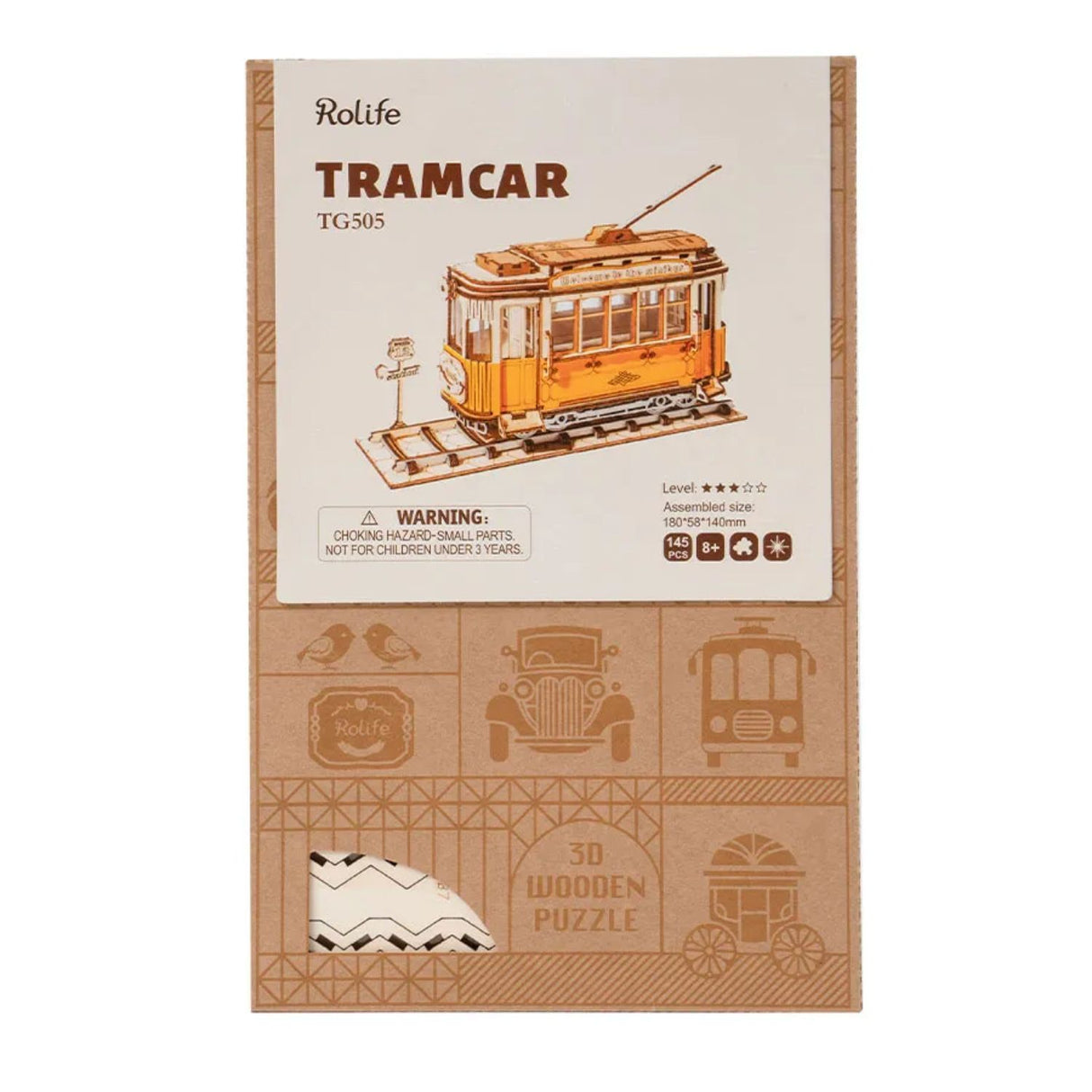 Rolife Classical - Puzzle 3D Tranvía Tramcar