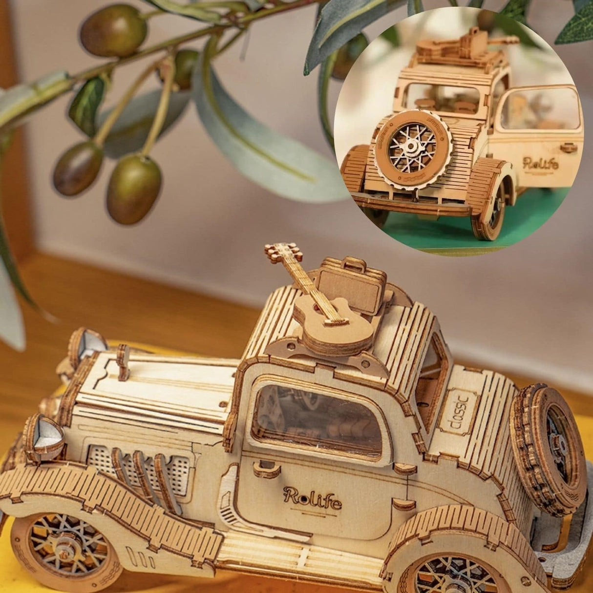 Rolife Classical - Puzzle 3D Vintage Car