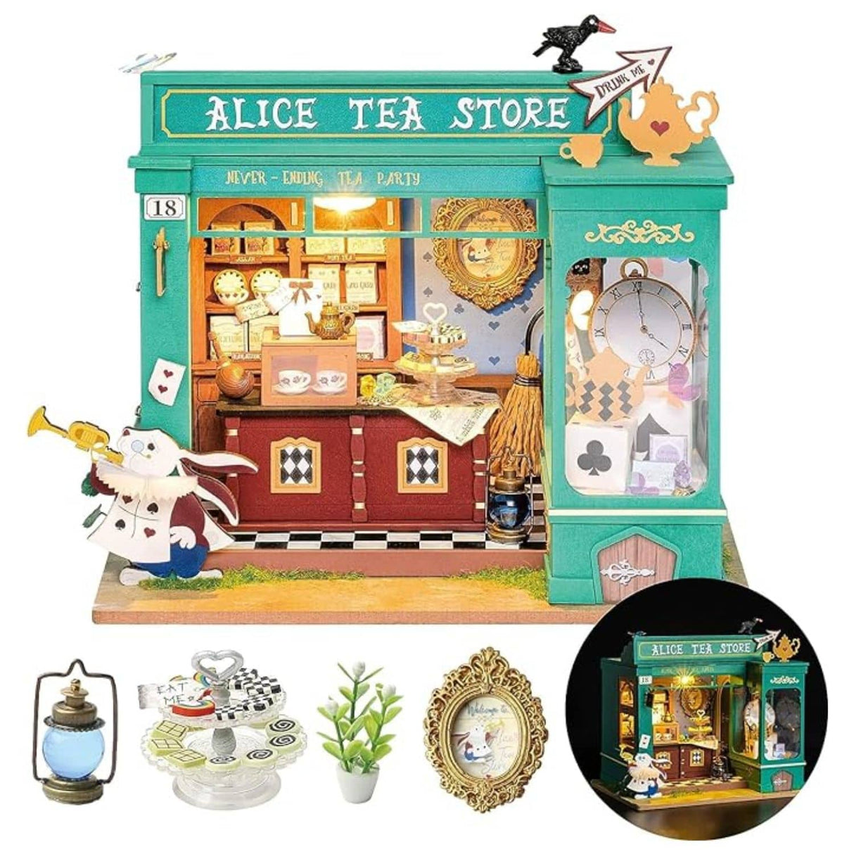 Rolife DIY Mini House - Casas Miniatura Alice's Tea Store