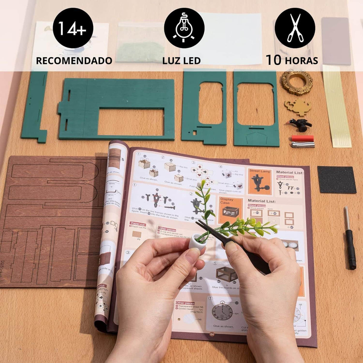 Rolife DIY Mini House - Casas Miniatura Alice's Tea Store