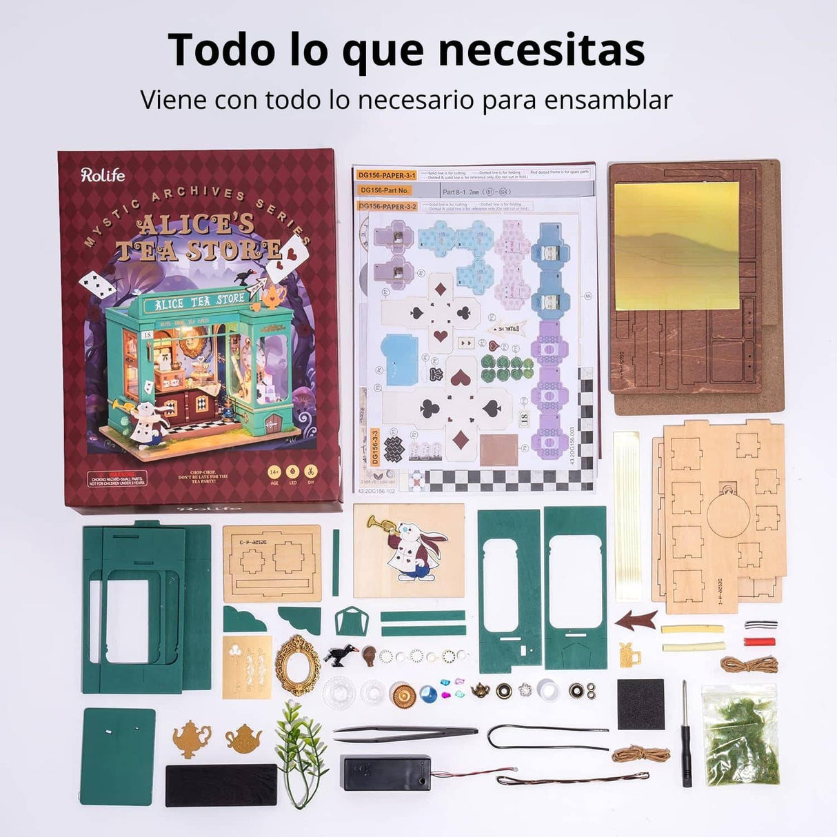 Rolife DIY Mini House - Casas Miniatura Alice's Tea Store