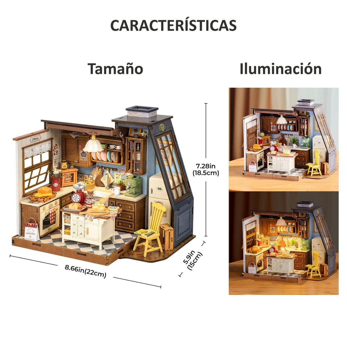 Rolife DIY Mini House - Casas Miniatura Baking Kitchen
