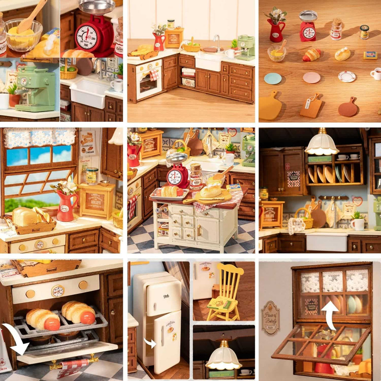 Rolife DIY Mini House - Casas Miniatura Baking Kitchen