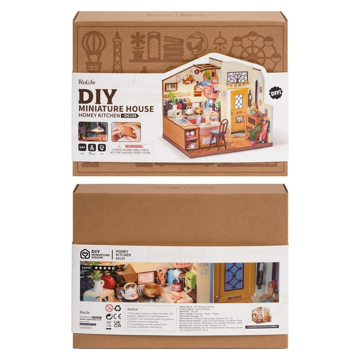 Rolife DIY Mini House - Casas Miniatura Betty's Kitchen