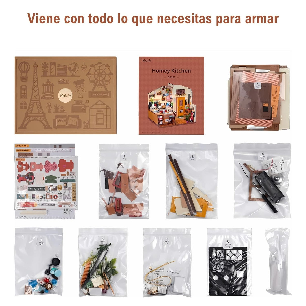 Rolife DIY Mini House - Casas Miniatura Betty's Kitchen