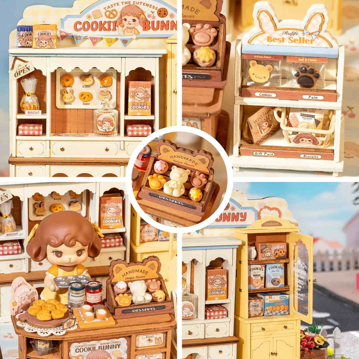 Rolife DIY Mini House - Casas Miniatura Bunny's Cookie Shop