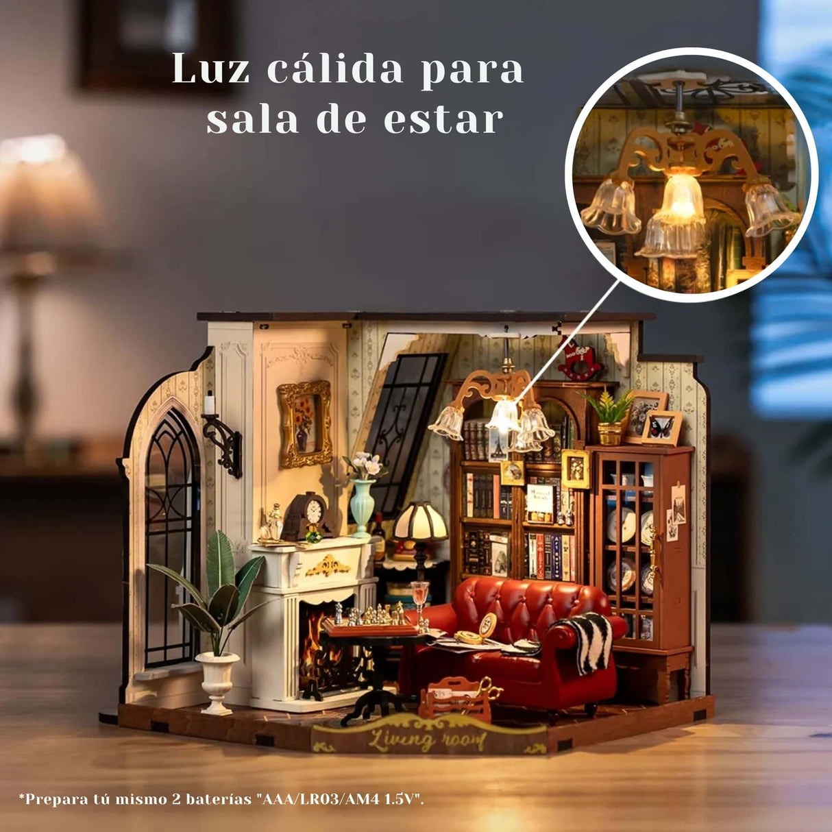 Rolife DIY Mini House - Casas Miniatura Catherine's Living Room