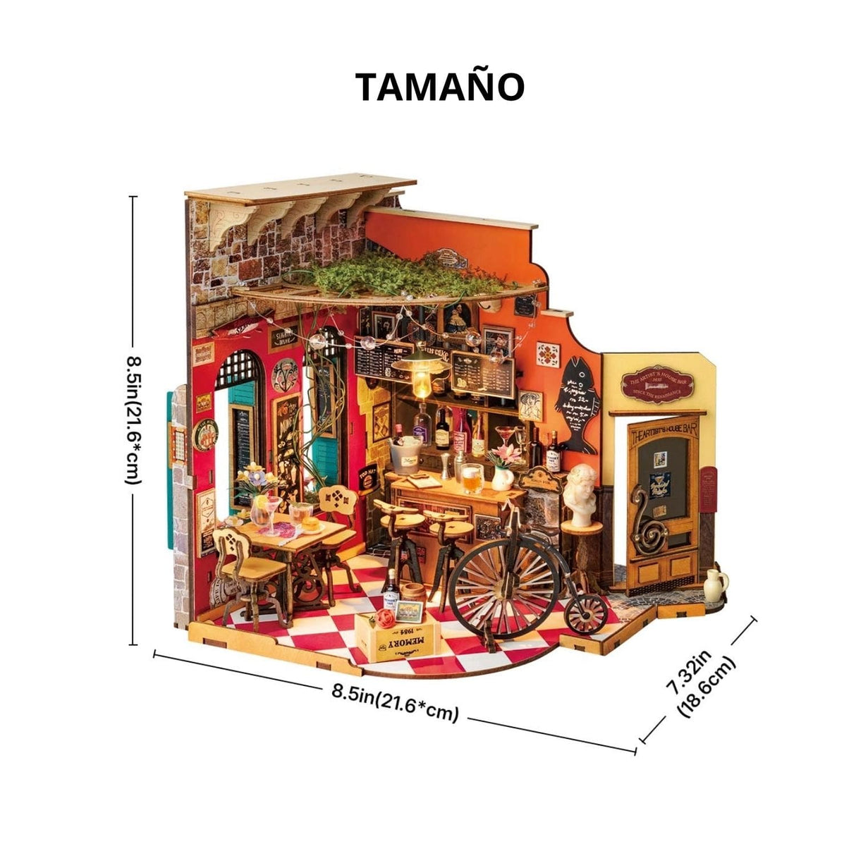 Rolife DIY Mini House - Casas Miniatura Cheers Bar & Dining